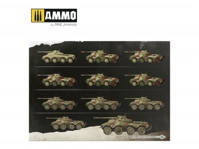 AMMO MIG - ILLUSTRATED GUIDE OF WWII LATE GERMAN VEHICLES (English, Spanish), 6015 10 AMMO MIG - ILLUSTRATED GUIDE OF WWII LATE GERMAN VEHICLES (English, Spanish), 6015 10