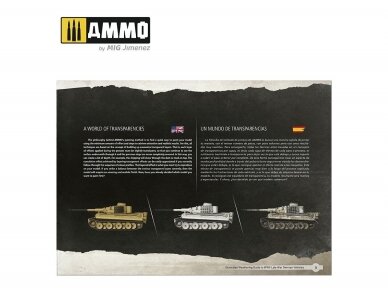 AMMO MIG - ILLUSTRATED GUIDE OF WWII LATE GERMAN VEHICLES (English, Spanish), 6015 12 AMMO MIG - ILLUSTRATED GUIDE OF WWII LATE GERMAN VEHICLES (English, Spanish), 6015 12