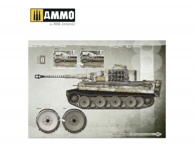 AMMO MIG - ILLUSTRATED GUIDE OF WWII LATE GERMAN VEHICLES (English, Spanish), 6015 14 AMMO MIG - ILLUSTRATED GUIDE OF WWII LATE GERMAN VEHICLES (English, Spanish), 6015 14