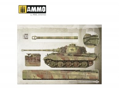 AMMO MIG - ILLUSTRATED GUIDE OF WWII LATE GERMAN VEHICLES (English, Spanish), 6015 6