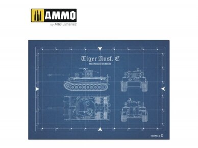 AMMO MIG - Tiger Ausf.E – VISUAL MODELERS GUIDE (MULTILINGUAL), 6024 5