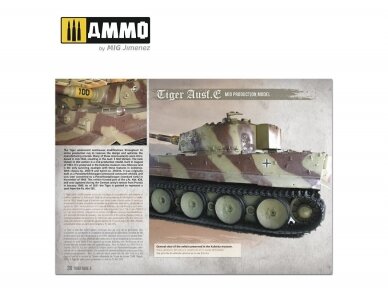 AMMO MIG - Tiger Ausf.E – VISUAL MODELERS GUIDE (MULTILINGUAL), 6024 6