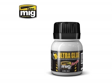 AMMO MIG - ULTRA GLUE - FOR ETCH, CLEAR PARTS & MORE 40ml, 2031