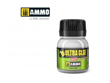 AMMO MIG - Ultra Glue - Matt for Photo-Etch and Clear Parts, 40ml, 2058