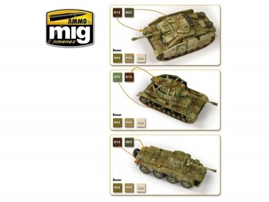 AMMO MIG - Aкрил набор красок  WARGAME 1943-1945 GERMAN SET, 7117 1