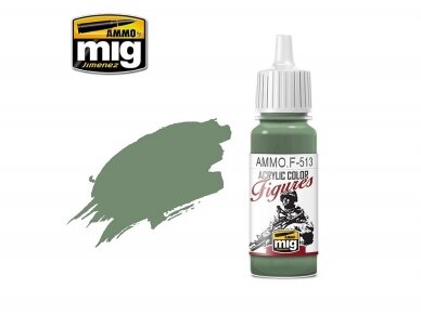 AMMO MIG - Akrila krāsas figūrām FIELD GREY HIGHLIGHT FS-34414, 17ml, F513
