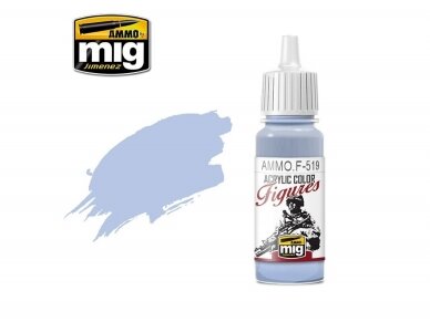 AMMO MIG - Akriliniai dažai figūrėlėms SAPPHIRE BLUE, 17ml, F519