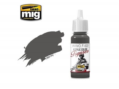 AMMO MIG - Acrylic paint for figures SLATE GREY, 17ml, F522