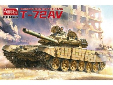 Amusing Hobby - T-72AV Full Interior, 1/35, 35A041