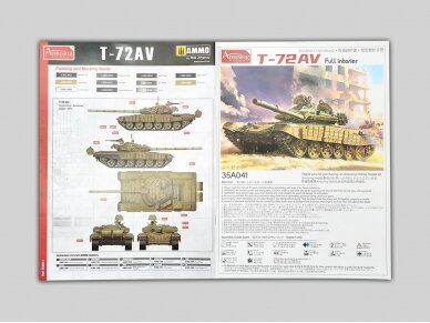Amusing Hobby - T-72AV Full Interior, 1/35, 35A041 15
