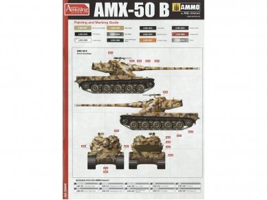 Amusing Hobby - France AMX-50B Heavy Tank, 1/35, 35A049 6