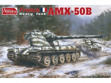 Amusing Hobby - France AMX-50B Heavy Tank, 1/35, 35A049