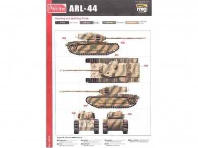 Amusing Hobby - French Heavy Tank ARL44, 1/35, 35A025 12