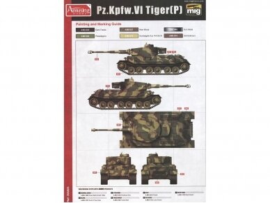 Amusing Hobby - Pz.Kpfw.VI Tiger(P) "Truppenübungsfahrzeug", 1/35, 35A023 1