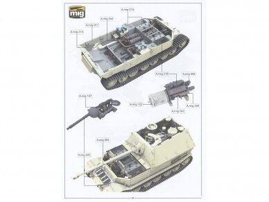 Amusing Hobby - "Elefant" Schwerer Jagdpanzer Sd.Kfz.184, 1/35, 35A033 9