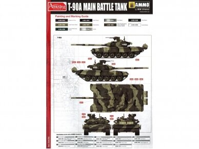 Amusing Hobby - Russian Main Battle Tank T-90A Full Interior Kit, 1/35, 35A050 13