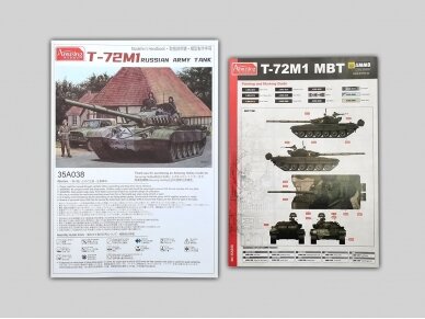 Amusing Hobby -T-72M1 (with Full Interior), 1/35, 35A038 5