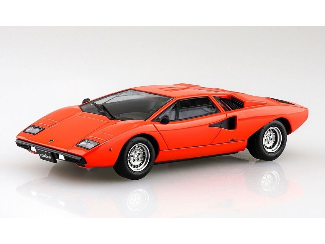Aoshima - The Snap Kit Lamborghini Countach LP400 / Orange, 1/32, 06535 4 Aoshima - The Snap Kit Lamborghini Countach LP400 / Orange, 1/32, 06535 4