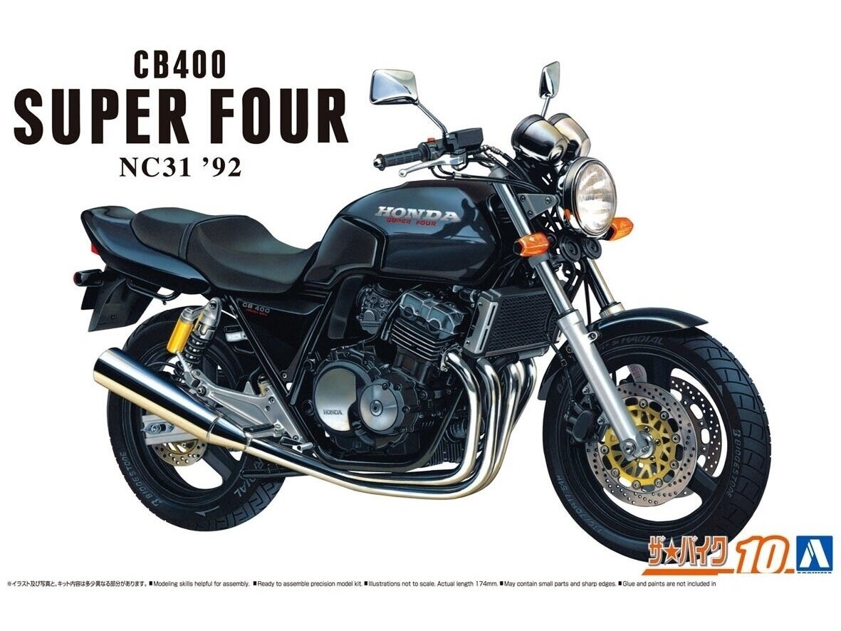 Aoshima - Honda CB400 Super Four NC31 '92, 1/12, 06384 | bikes ...