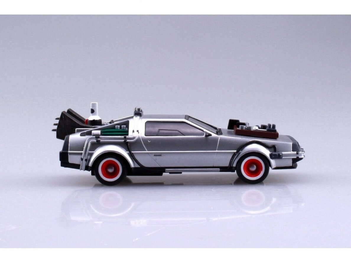 Aoshima - DeLorean DMC-12 "Back to the Future III" (Pull back), 1/43, 05477 6 Aoshima - DeLorean DMC-12 "Back to the Future III" (Pull back), 1/43, 05477 6