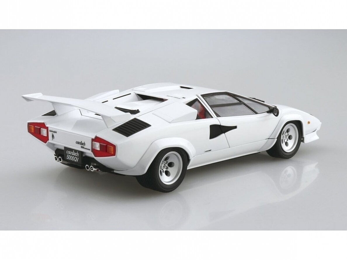 Aoshima - Lamborghini Countach 5000QV 1985/1988, 1/24, 05945 3 Aoshima - Lamborghini Countach 5000QV 1985/1988, 1/24, 05945 3