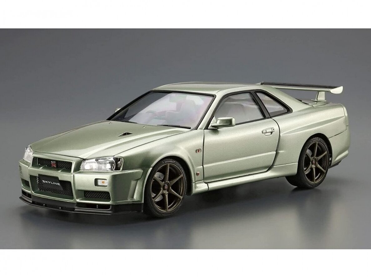 Aoshima - Nissan BNR34 Skyline GT-R V-specII Nür. '02, 1/24, 06275 1 Aoshima - Nissan BNR34 Skyline GT-R V-specII Nür. '02, 1/24, 06275 1