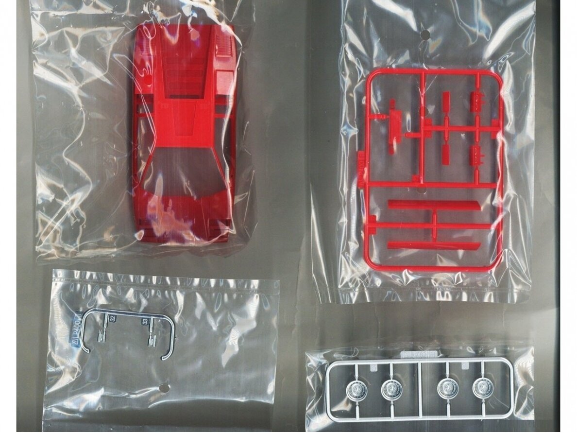 Aoshima - The Snap Kit Lamborghini Countach LP400 / Red, 1/32, 06533 3 Aoshima - The Snap Kit Lamborghini Countach LP400 / Red, 1/32, 06533 3