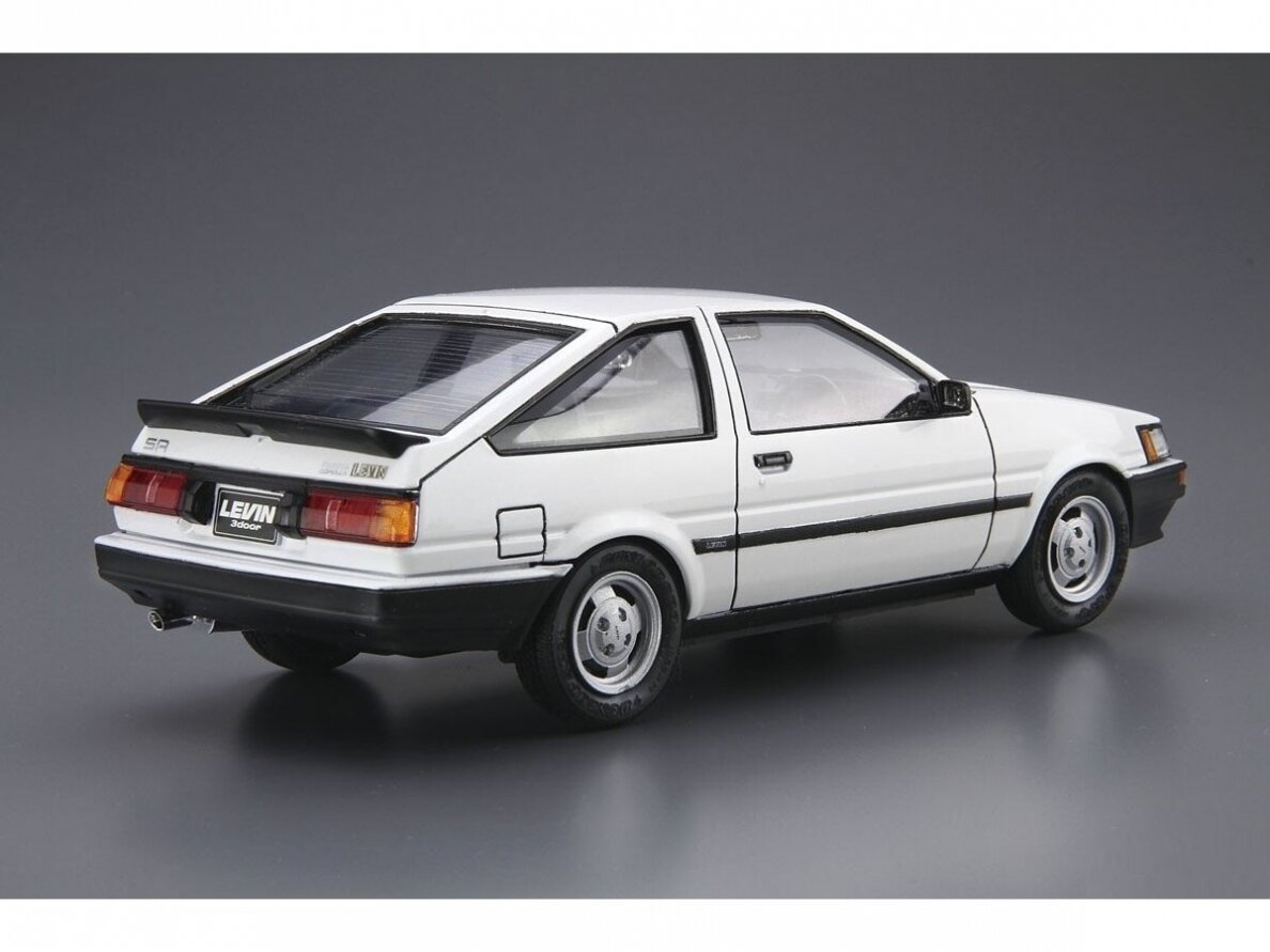 Aoshima - Toyota AE85 Corolla Levin 1500SR 1984, 1/24, 05968 2 Aoshima - Toyota AE85 Corolla Levin 1500SR 1984, 1/24, 05968 2