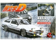 Aoshima - Initial D Takumi Fujiwara Toyota Sprinter Trueno AE86 w/Driver Figure, 1/24, 05954 Aoshima - Initial D Takumi Fujiwara Toyota Sprinter Trueno AE86 w/Driver Figure, 1/24, 05954