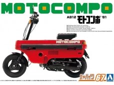 Aoshima - Honda AB12 Motocompo '81, 1/12, 06290 Aoshima - Honda AB12 Motocompo '81, 1/12, 06290