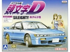 Aoshima - Initial D Nissan SILEIGHTY Mako & Sayuki, 1/32, 00898