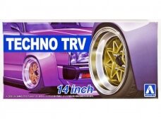 Aoshima - Wheels Techno TRV 14", 1/24, 05386