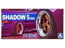 Aoshima - Wheels Shadow 5 (5H) 14", 1/24, 05437