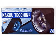 Aoshima - Wheels Kakou Tecchin Type-3 14", 1/24, 05469