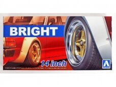 Aoshima - Wheels Felgi Bright 14", 1/24, 05470