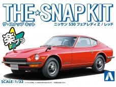 Aoshima - The Snap Kit Nissan S30 Fairlady Z Red, 1/32, 06256