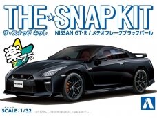 Aoshima - The Snap Kit Nissan R35 GT-R Meteor Flake Black Pearl, 1/32, 05640