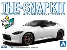 Aoshima - The Snap Kit Nissan RZ34 Fairlady Z Prism White, 1/32, 06264