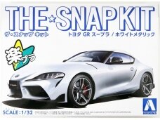 Aoshima - The Snap Kit Toyota GB Supra White Metallic, 1/32, 05886