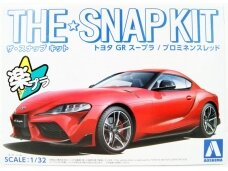 Aoshima - The Snap Kit Toyota GB Supra (Prominence Red), 1/32, 05885