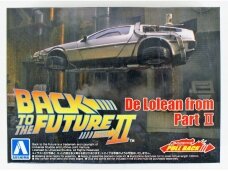 Aoshima - DeLorean DMC-12 "Back to the Future II" (Pull back), 1/43, 05476