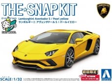 Aoshima - The Snap Kit Lamborghini Aventador S Pearl yellow, 1/32, 06346