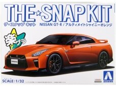 Aoshima - The Snap Kit Nissan R35 GT-R Ultimate Shiny Orange, 1/32, 05638