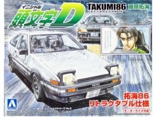 Aoshima - Initial D Toyota AE86 Trueno Fujiwara Takumi Retractable Ver., 1/32, 00900