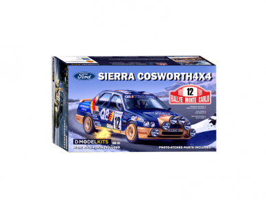 D’Modelkitss - Ford Sierra Cosworth 4×4 Gr. A Rally Monte Carlo 1991, 1/24, DMK001