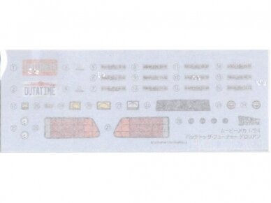 Aoshima - Back to the Future III Delorean, 1/24, 05918 5