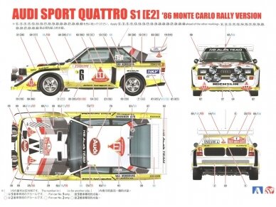 Beemax - Audi Sport Quattro S1 E2 Monte Carlo Rally 1986, 1/24, 24035 8