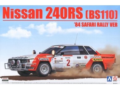 Beemax - Nissan 240RS BS110 `84 Safari Rally, 1/24, 24014