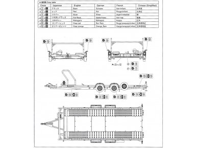 Aoshima - Brian James Trailers A4 Transporter, 1/24, 05260 7