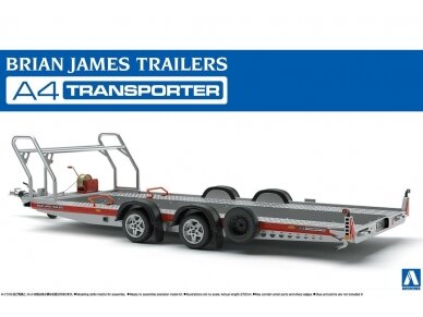 Aoshima - Brian James Trailers A4 Transporter, 1/24, 05260